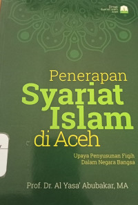 Penerapan Syariat Islam di Aceh