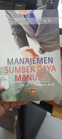 MANAJEMEN SUMBER DAYA MANUSIA