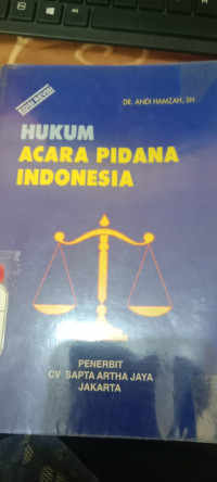 Image of Hukum Acara Pidana Indonesia ( D. Kemalawati )