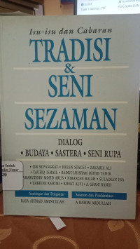 Image of Isu - isu dan Cabaran Tradisi dan Seni Sezaman. ( D. Kemalawati )