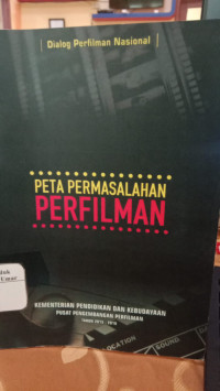 Image of Peta Permasalahan Perfilman