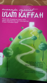 Image of Menuju Syariat Islam Kaffah. ( D. Kemalawati )