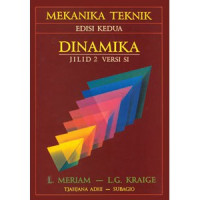 Image of Mekanika Teknik  Dinamika ed. 2 Jil.2 Versi SI