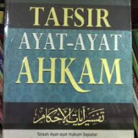 Image of Tafsir Ayat - Ayat Ahkam