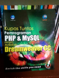 Image of Kupas Tuntas Pemrograman PHP & MySQL Dengan Adobe Dreamweaver CC