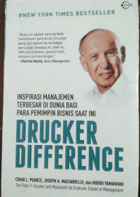 Image of Inspirasi Manajemen TerbesarDi Dunia Bagi ParaPemimpin BIsnis Saat Ini: Drucker Difference