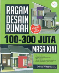 Image of Ragam Desain rumah 100 - 300 juta masa kini