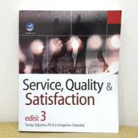 Service, quality, and statisfaction, cet.2