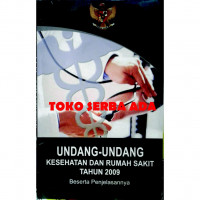 Image of Undang - Undang Kesehatan dan Rumah Sakit Tahun 2009