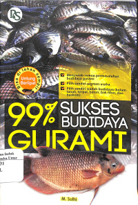 Image of 99 % Sukses Budidaya Gurami