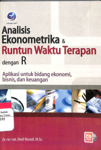 Image of Analisis Ekonometrika dan Runtun Waktu Terapan dengan R