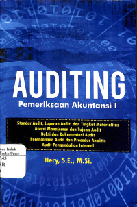 Image of AUDITING : Pemeriksaan Akuntansi I