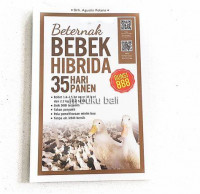 Beternak Bebek Hibrida 35 Hari Panen