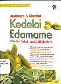 Budidaya & Khasiat Kedelai Edamame