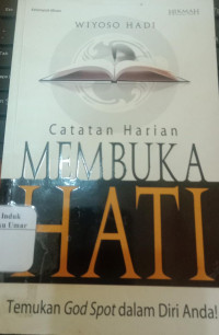Image of Catatan Harian Membuka Hati