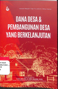 Image of Dana Desa Dan Pembangunan Desa Yang Berkelanjutan