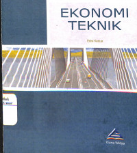Image of Ekonomi Teknik, Ed.2. Cet Pertama