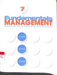 Image of Fundamentals of Management Essential Cocepts and Applications