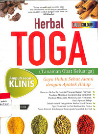 Herbal Toga ( Tanaman Obat Keluarga )