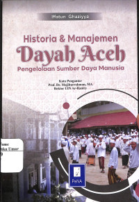Image of Historia & manajemen Dayah aceh pengelola SDM