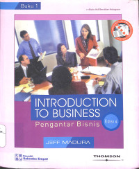 Image of Introduction to business : Pengantar Bisnis , ed. 4, Buku 1
