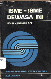 Image of Isme - Isme Dewasa Ini