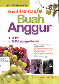 Kreatif bertanam buah anggur