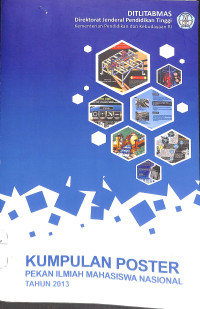 Image of Kumpulan Poster : Pekan Ilmiah Mahasiswa Nasional Tahun 2013