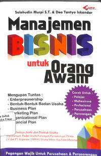 Image of Manajemen Bisnis untuk Orang Awam