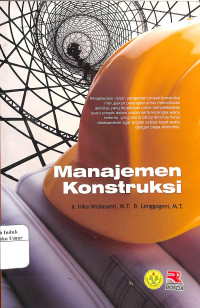 Image of Manajemen Konstruksi