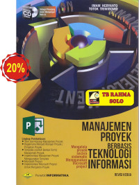 Image of MANAJEMEN PROYEK : Berbasis Teknologi Informasi