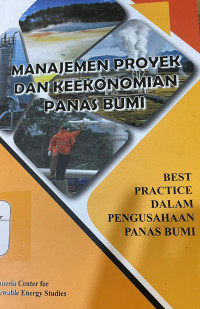 Image of Manajemen Proyek dan Keekonomian Panas Bumi