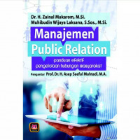 Manajemen Public Relation