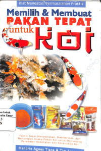 Image of Memilih dan Membuat Pakan Tepat Untuk Koi