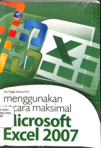 Image of Menggunakan Secara maksimal Microsoft Excel 2007