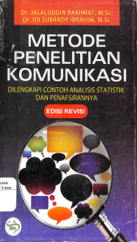 Image of METODE PENELITIAN KOMUNIKASI