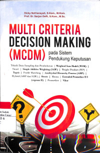Image of Multi Criteria Decision Making (MCDM)