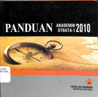 Image of Panduan Akademik Strata-1 2010