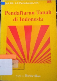 Image of Pendaftaran Tanah di Indonesia