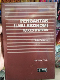 Image of Pengantar Ilmu Makro dan Mikro
