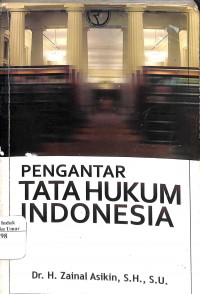 Pengantar Tata Hukum Indonesia