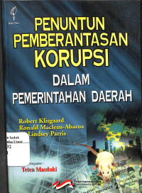 Image of Penuntun Pemberantasan Korupsi Dalam Pemerintahan Daerah