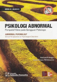 Image of PSIKOLOGI ABNORMAL Perspektif Klinis pada Gangguan Psikologis