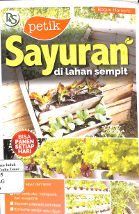 Image of Sayuran di lahan sempit