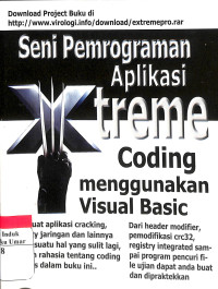 Image of Seni Pemograman Aplikasi Coding Mengguankan Visual Basic
