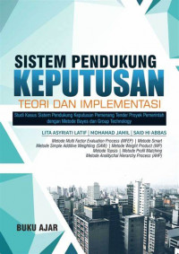 Image of Sistem Pendukung Keputusan : Teori dan Implementasi