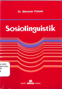 Image of Sosiolinguistik
