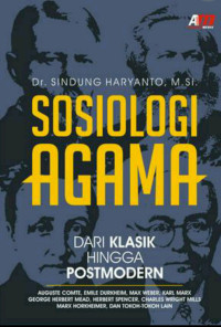 Image of Sosiologi agama : Dari klasik hingga postmodern