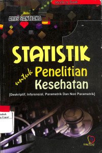 Image of Statistik Untuk penelitian Kesehatan