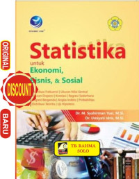 Image of Statistika : Untuk Ekonomi, Bisnis dan Sosial